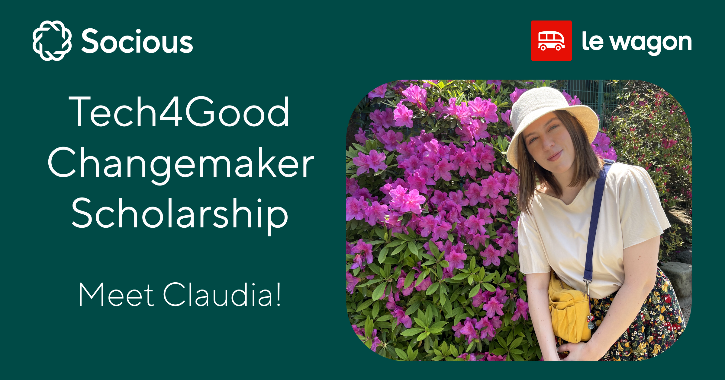 Claudia's Journey with the Socious Tech4Good Scholarship