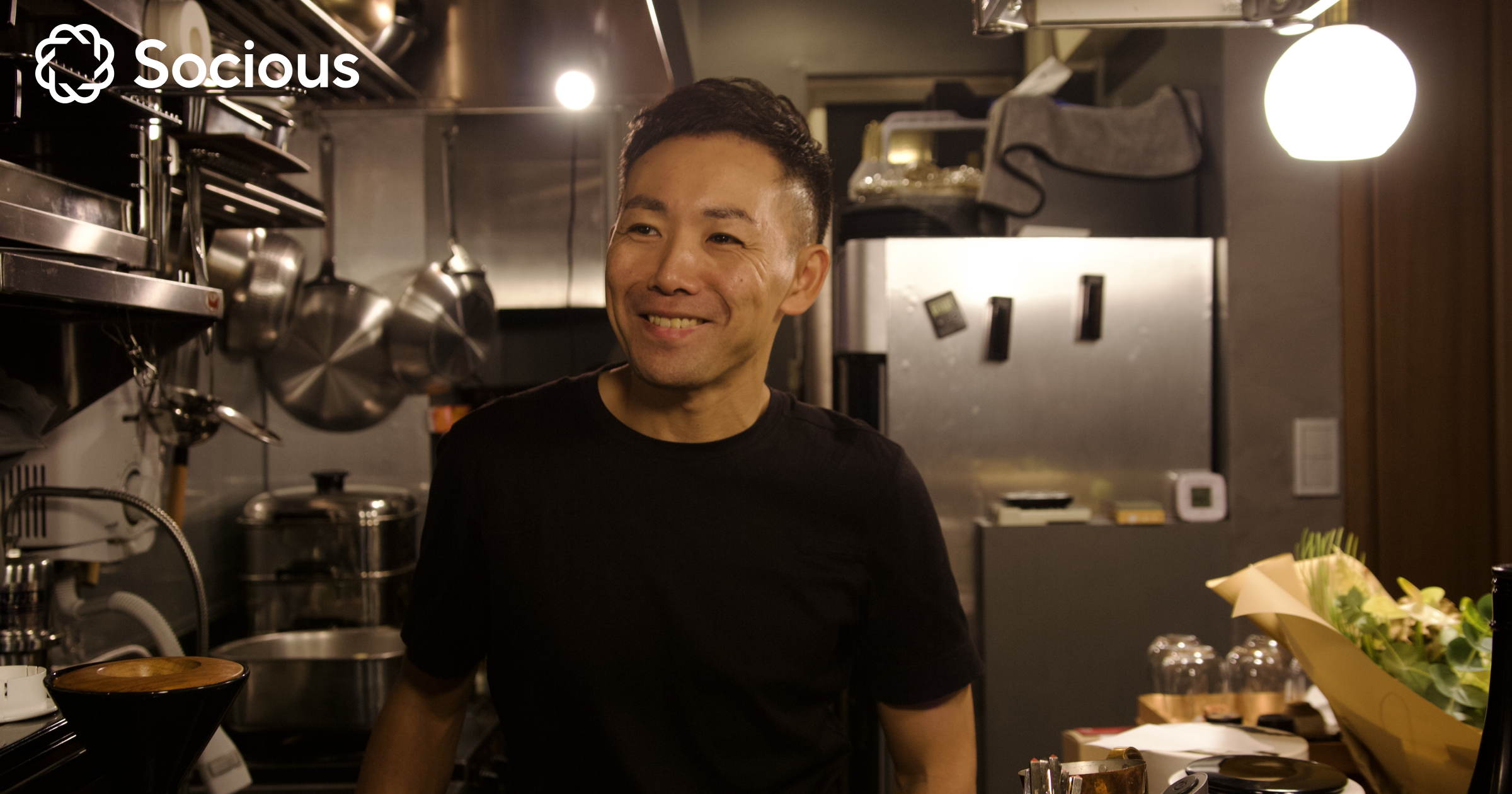 Agi in Ebisu Embraces Shin for Age Verification