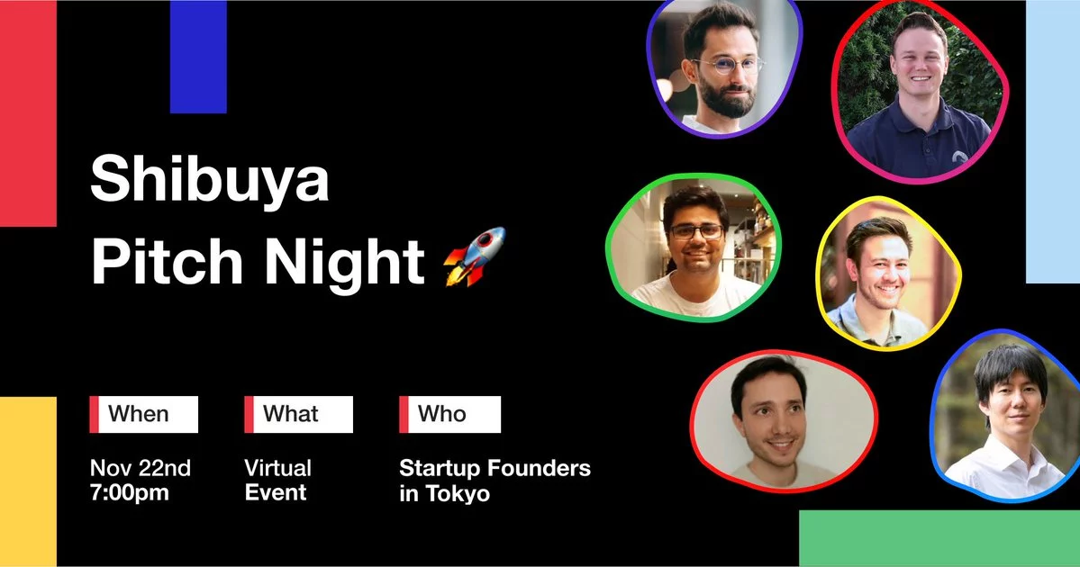 Founder Seira Yun Gave a Pitch at "Shibuya Pitch Night"