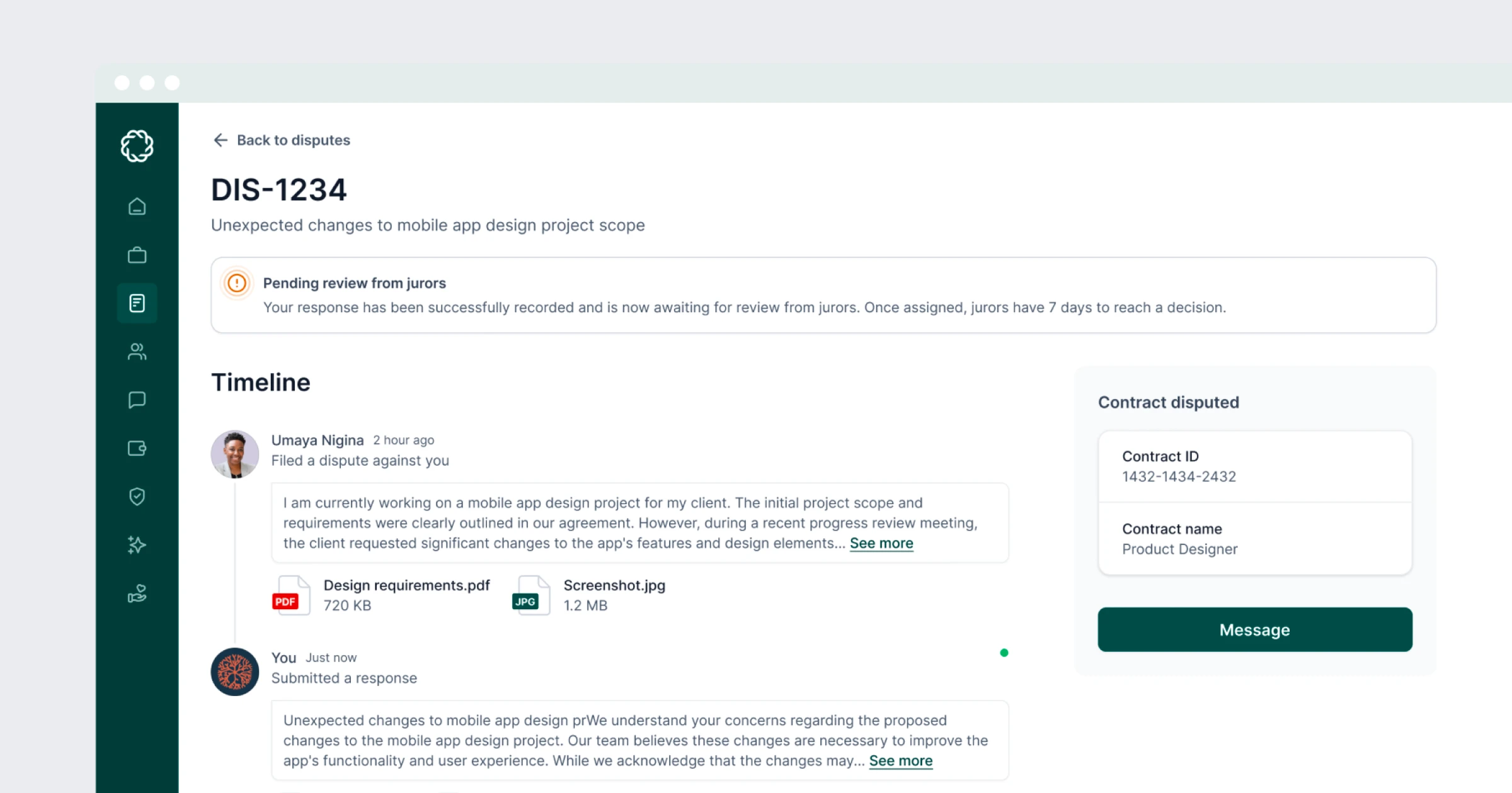 Giving Back Control to the People Through Decentralized Dispute Resolution