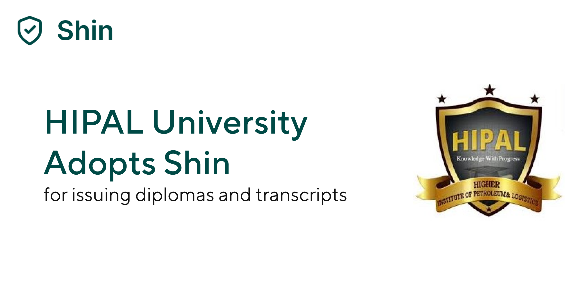 Socious and HIPAL University Partner to Implement Shin for Certificate Management