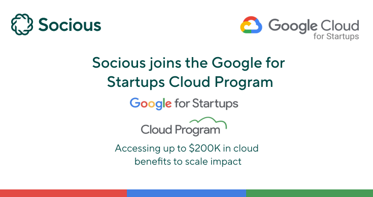 Socious Joins the Google for Startups Cloud Program