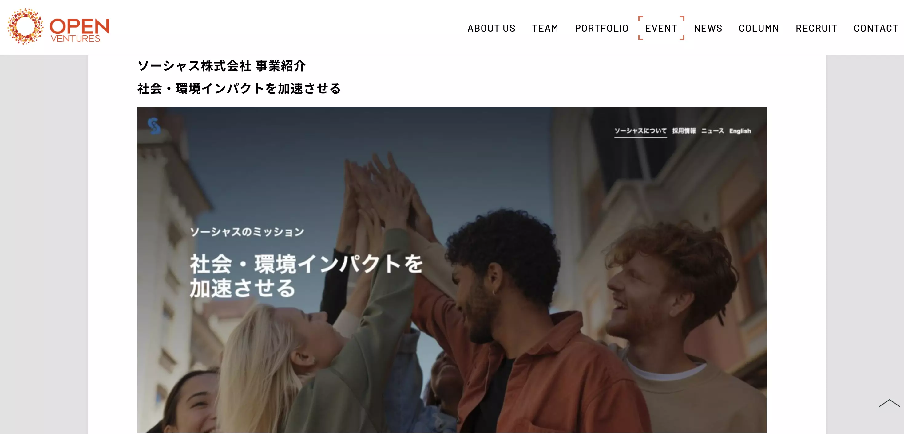 Socious Participated in Open Ventures' Pitch Event!